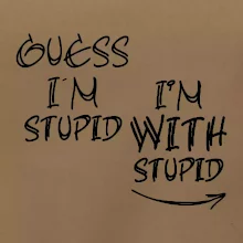 Iam with stupid