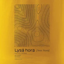 Lysá hora - vrstevnice v obdélníku