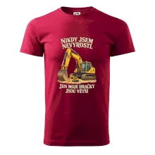 Nikdy jsem nevyrostl jen moje bagry jsou větší