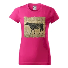 Egyptské hieroglyfy kráva