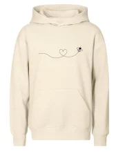 Dráha letu včely - srdce