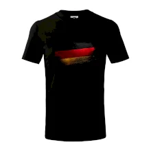 Německá vlajka okousaná