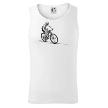 MTB kreslený cyklista MTB kreslený cyklista