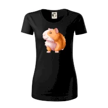 Morče - kreslené, bílo oranžové