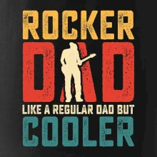 Rocker dad like a regular dad but cooler