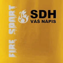 SDH REFLEXNÍ nápis (oheň, firesport, název sboru - vlastní nápis)