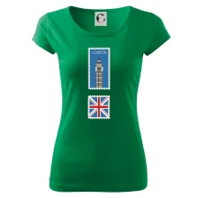 Londýn známka barevná