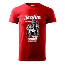 Silniční motorka - jezdím tak rychle, aby mi můj anděl strážný stačil Silniční motorka - jezdím tak rychle, aby mi můj anděl strážný stačil