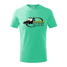 Bagrista v kruhu - vlastní nápis