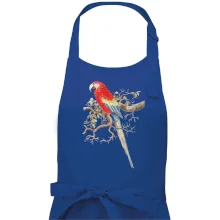 Papoušek na listnatém stromě