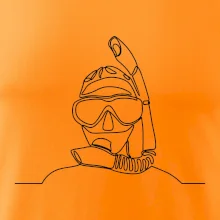 Potápěč jedním tahem