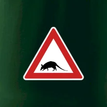 Dopravní značka - krysa