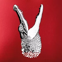Krokodýl kreslený (Pecka design)