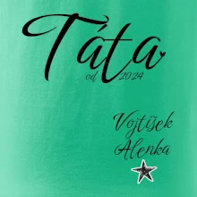 Táta od roku + jména dětí dole vlevo