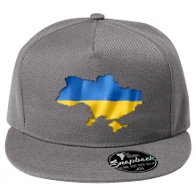 Ukrajina vlajka mapa