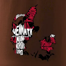 Mapy - názvy měst - Dánsko