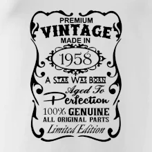 Vintage Etiketa - 1958