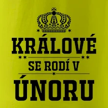 Králové se rodí v únoru