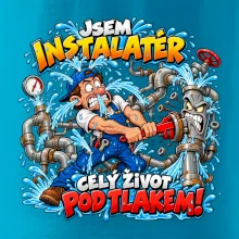 Instalatér celý život pod tlakem komiks