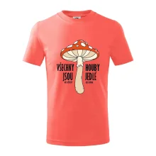 Všechny houby jsou jedlé