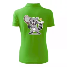 Mýval hraje tenis kreslený