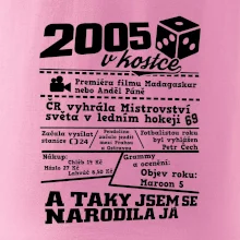 2005 v kostce