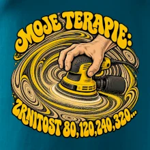 Moje terapie zrnitost 80 120 240 320 - vibrační bruska