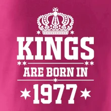 Kings are born in 1977
