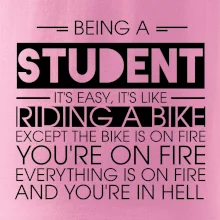 Being a student - bike