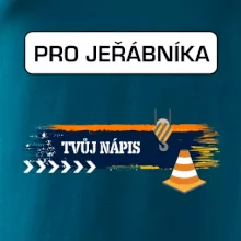 Stavba - vlastní nápis - jeřábník