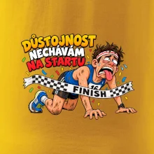 Běžec důstojnost nechávám na startu