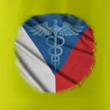 Hrdinové zdravotnictví - Česká vlajka (Pecka design)