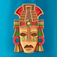 Mayové maska červené uši