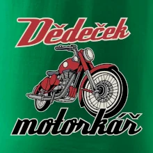 Dědeček motorkář
