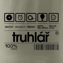 Čárový kód truhlář Čárový kód truhlář