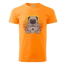 Yoga meditace - pug