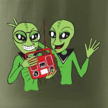 Ufo a rádio (Pecka design)