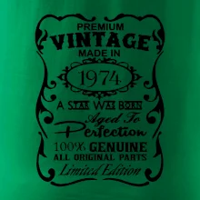 Vintage Etiketa - 1974