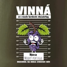 Vinná réva odsouzena Modrý portugal