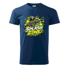 Neonový zásah splash zone paintball
