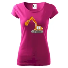 Bagr bez nápisu oranžový