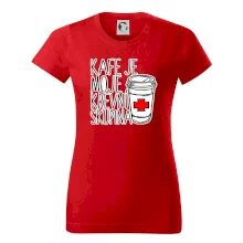 Kafe je moje krevní skupina