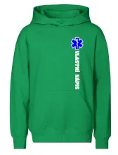 Hvězda života - vlastní nápis vpředu a vzadu