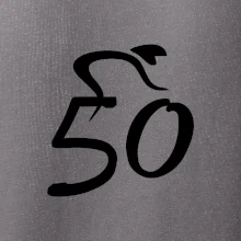 Cyklista slaví padesátku (50)