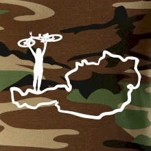 Cyklistka - Mapa Rakouska