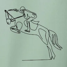 Jízda na koni jedním tahem