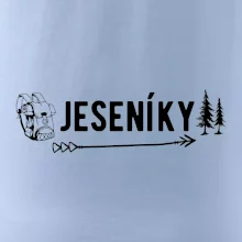 Jeseníky nápis