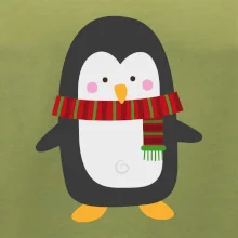 Tučňák se šálou