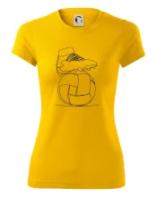 Fotbalový míč kopačka jedním tahem