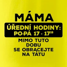Máma - úřední hodiny